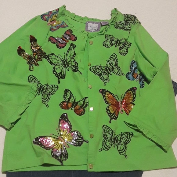 Smitten Blouse woman's clothing sz m - Picture 1 of 4